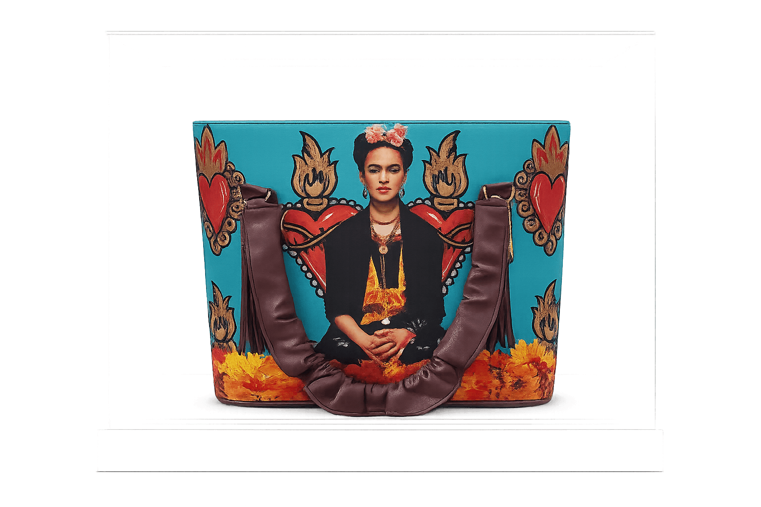 Frida 2 – Bolsa Artesanal Inspirada en Frida Kahlo - Imagen 2